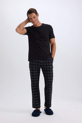Defacto Erkek Woven Bottoms C6119Ax - Siyah