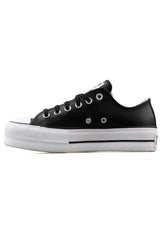 Converse Chuck Taylor All Star Leather Platform 561681C.001 - Sİyah - Beyaz