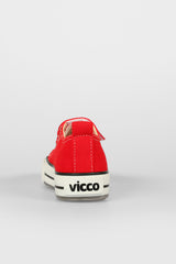 VİCCO 925.B20Y.150 BEBE KETEN AYAKKABI - Kırmızı