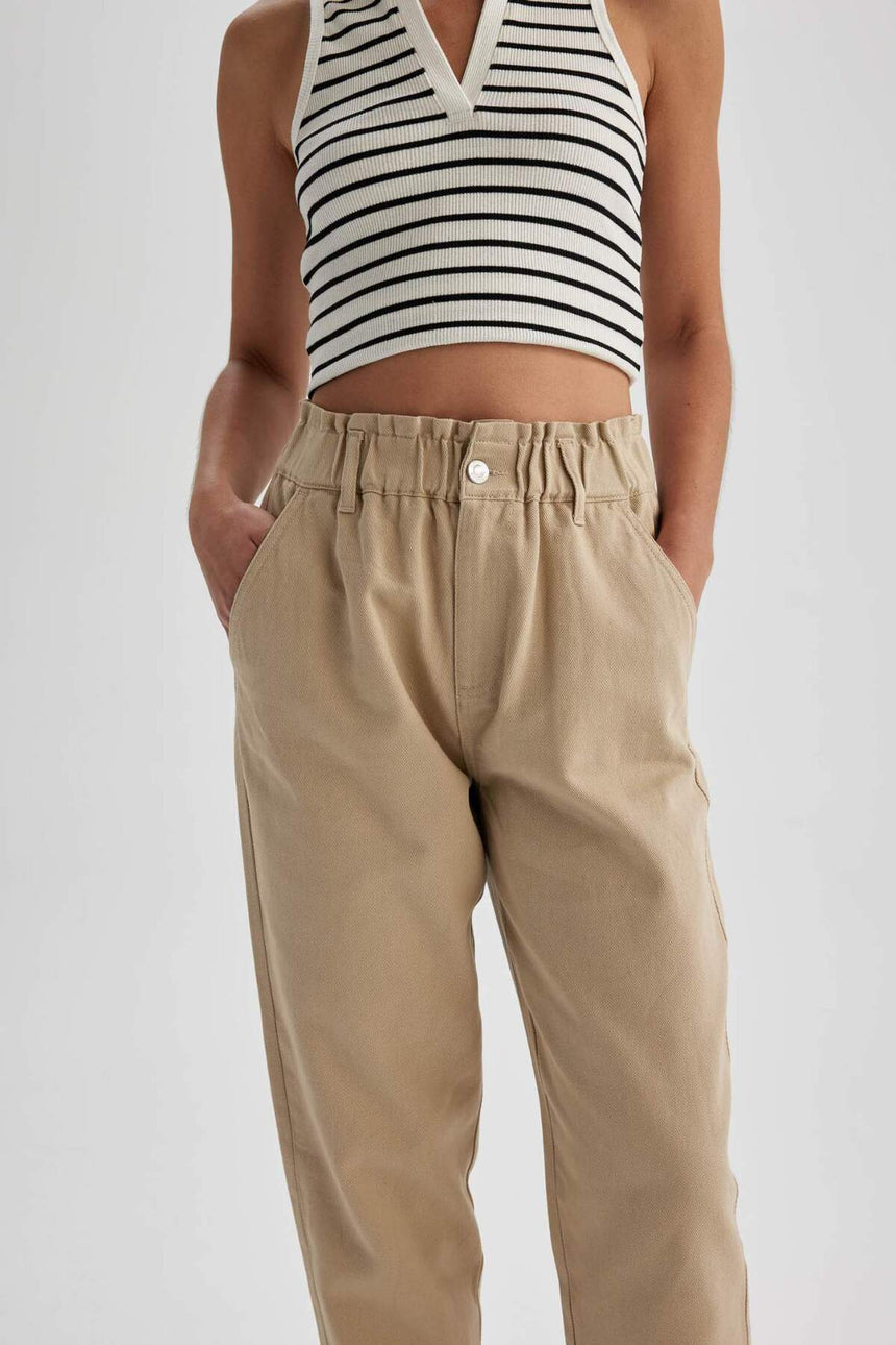 Defacto Kadın Trousers S2790Az - Kum Beji