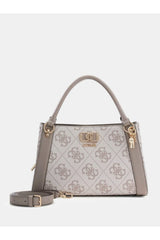 Guess Karnilla Logo Kadın Omuz Çantası HWOS9901060 - Koyu Kahverengi