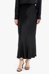 Defacto Kadın Woven Skirt B1867AX - Siyah