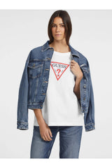 GUESS KADIN GJ SS CN OS ICONIC T W4YI76K8HM0 - Beyaz