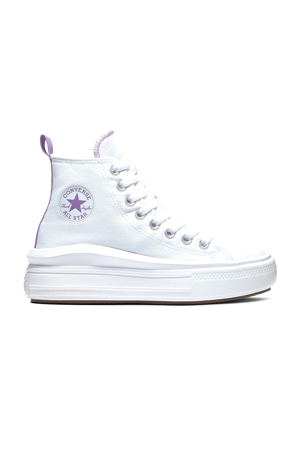 Converse Chuck Taylor All Star Move Unisex Sneaker A03667C - Beyaz