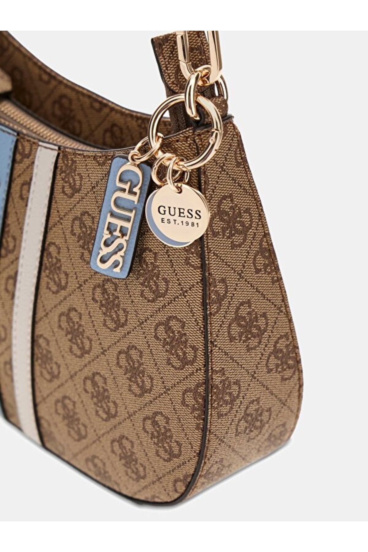 Guess Noelle II Kadın Omuz Çantası HWBS9672180 - Kahverengi