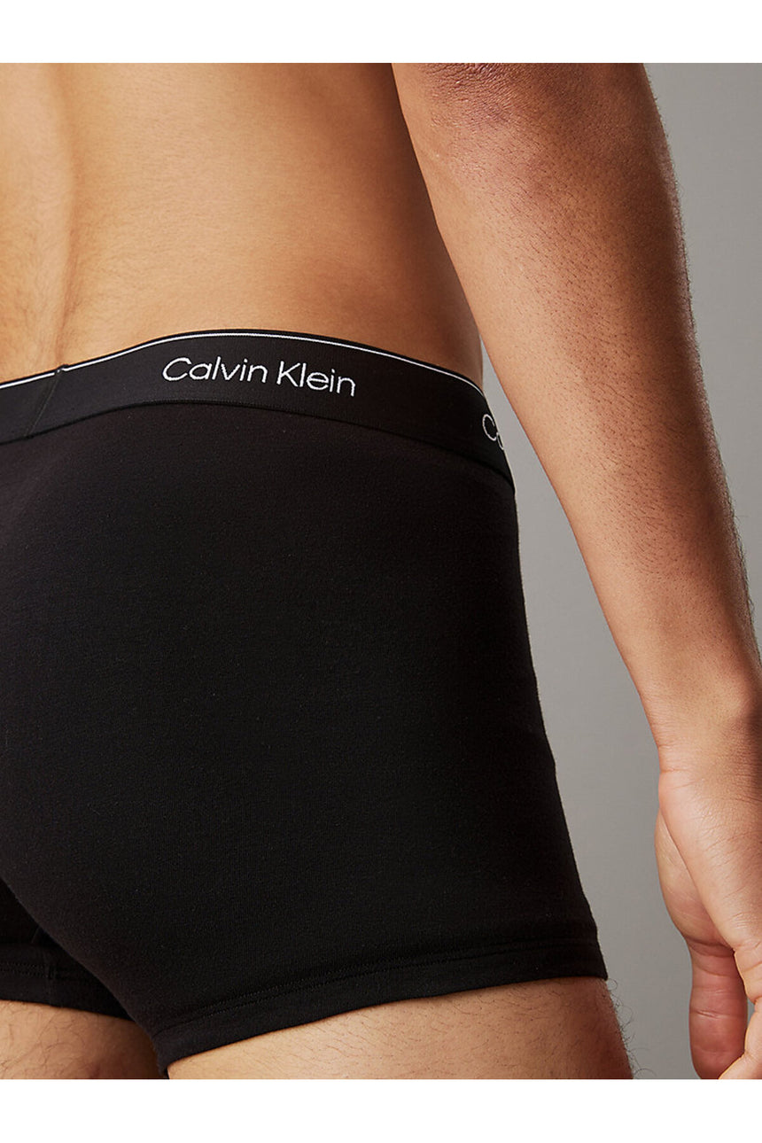 Calvin Klein Erkek RELAXED FIT TRUNK 3PK LV00NB4286 - Siyah