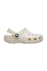 Crocs Kids Glow Paint Splattercgt 212669 Unisex Terlik - Beyaz