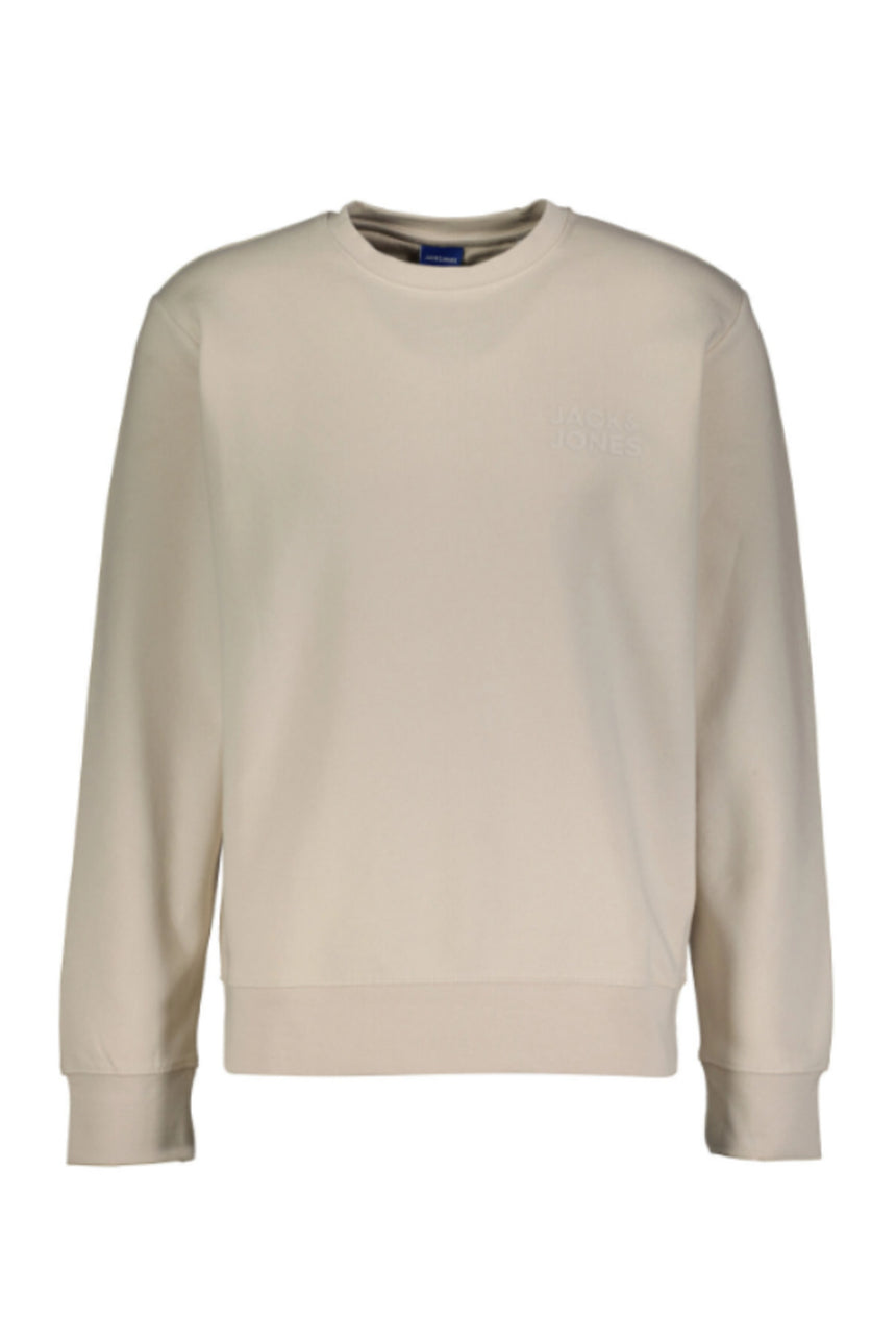 JACK&JONES SWEAT 12290659 - Bej/ Açık Gri