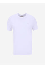 Calvin Klein Erkek SS SLIM STRETCH COTTON CREWNK TE LV04LC240G - Beyaz