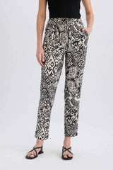 Defacto Kadın Trousers İ3709Az - Siyah