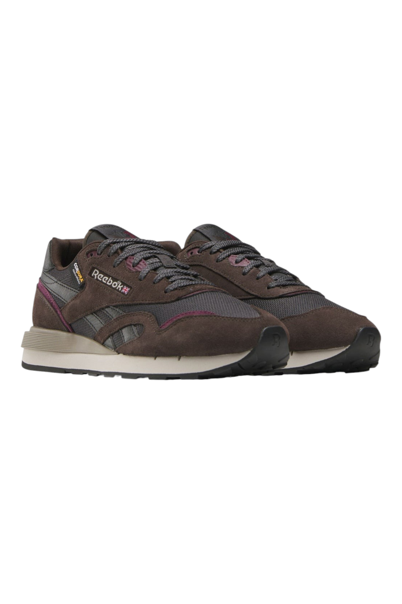 Sporline Reebok Classic Nylon 89 erkek sneaker, süet ve file detaylı, kahverengi günlük spor ayakkabı