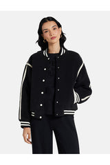 GUESS KADIN BOMBER JACKET V5BL05W0460 - Siyah