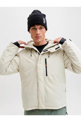 JACK&JONES JJALPES SKI JACKET 12284649 - Gümüş