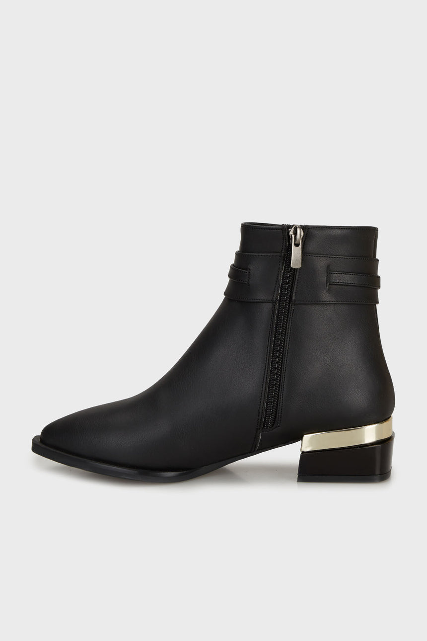 Pierre Cardin Kadın Bot - Siyah Parlak
