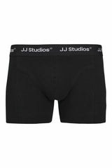 JACK&JONES JACSOHO SOLID TRUNKS 3 PACK NOOS 12280164 - Siyah