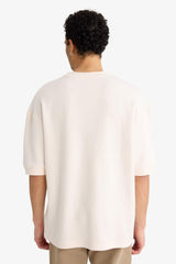 Defacto Erkek Knitted B4844AX - Ekru