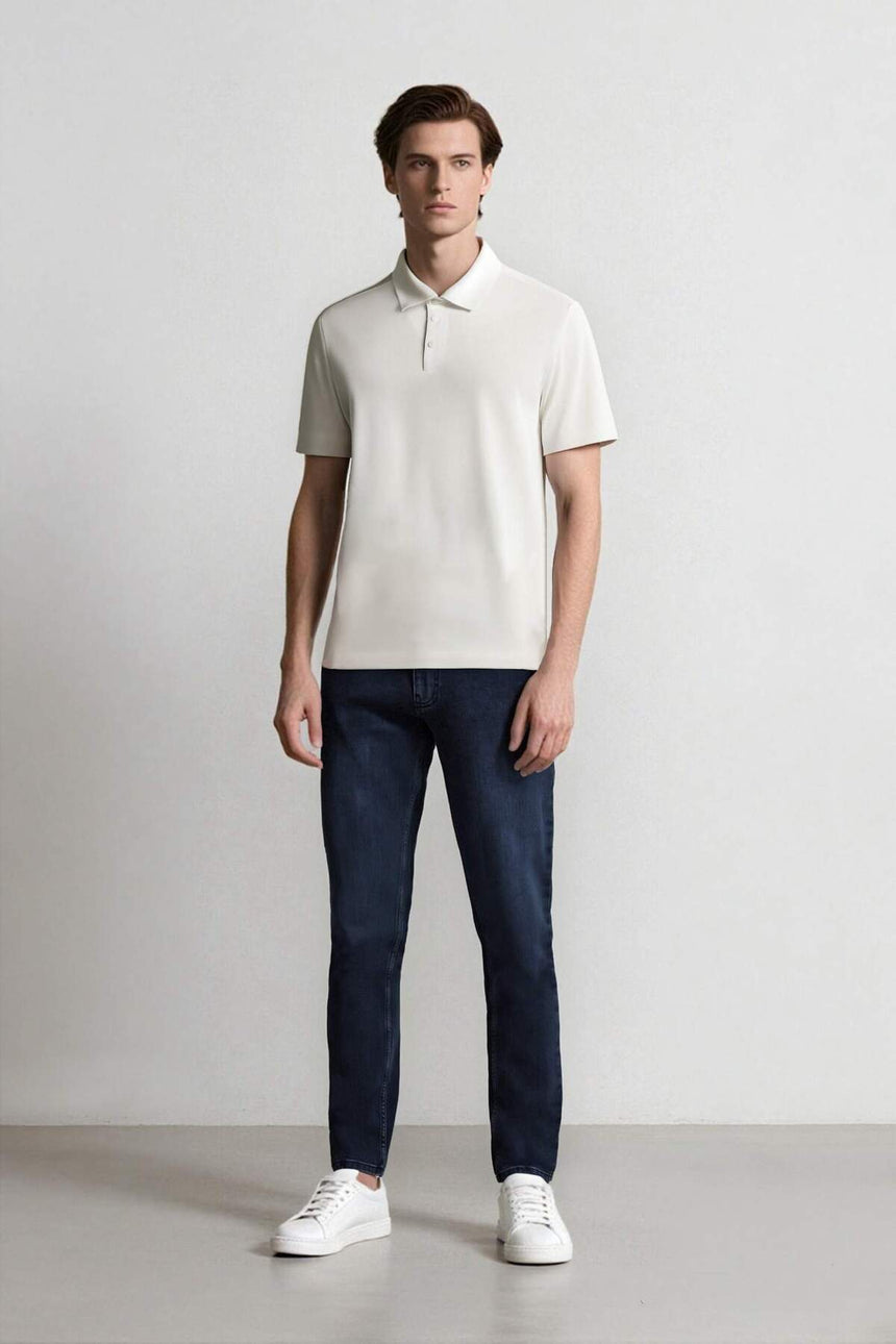 DeFacto R8791AZ Erkek Jean Pantolon - Mavi / Siyah