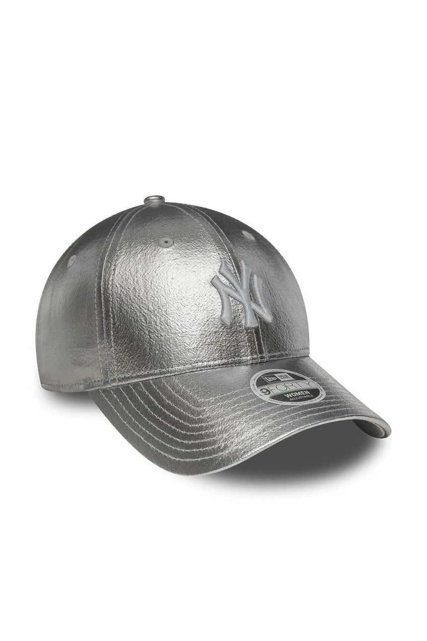 NEW ERA 60758957 WMNS METALLIC 9FORTY ŞAPKA - Gümüş