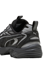 Sporline Puma Milenio Tech Wmns DayINight siyah ve gri kadın sneaker ayakkabının arka topuk detayı