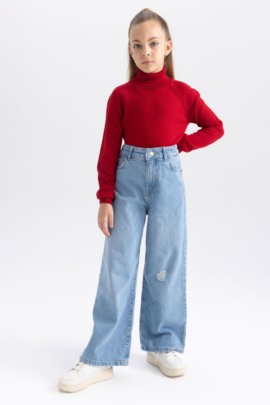 Defacto Çocuk Pullover R1953A6 - Kırmızı