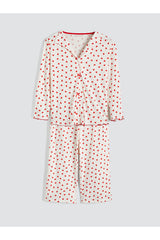 LC Waikiki Kadın Pijama Takımı S69198J8 - Ekru