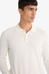 Defacto Erkek Pullover D0454Ax - Ekru