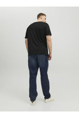 JACK&JONES JJECORP LOGO TEE SS O-NECK NOOS PLS 12158505 - Siyah