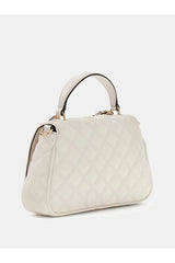 GUESS KADIN GIULLY II TOP HANDLE HWQG9673190 - Kırık Beyaz/ Ekru