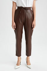Defacto Kadın Trousers V8072Az - Kahverengi