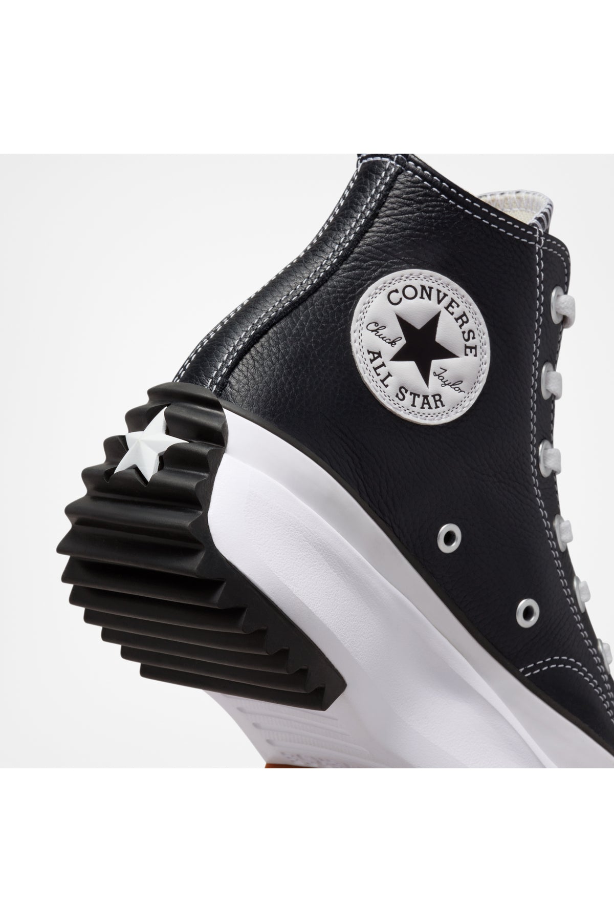 Converse Run Star Hike Platform Unisex Sneaker A04292C - Siyah