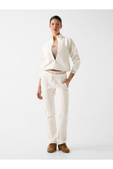 GUESS KADIN NEW AGGIE LONG PANT V5YB20KB212 - Beyaz
