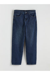 LCW ERKEK W5FF49D8 PNT,X-BAGGY-TOMI-RAW - Koyu Mavi