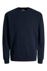Jack & Jones Bradley Erkek Bisiklet Yaka Sweatshirt 12249341 - Koyu Lacivert