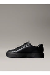Calvin Klein Kadın BASKET CUPS LACEUP LTH ML YW0YW01945 - Siyah