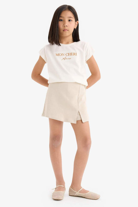 Defacto Çocuk Knitted Set E1260A8 - Ekru