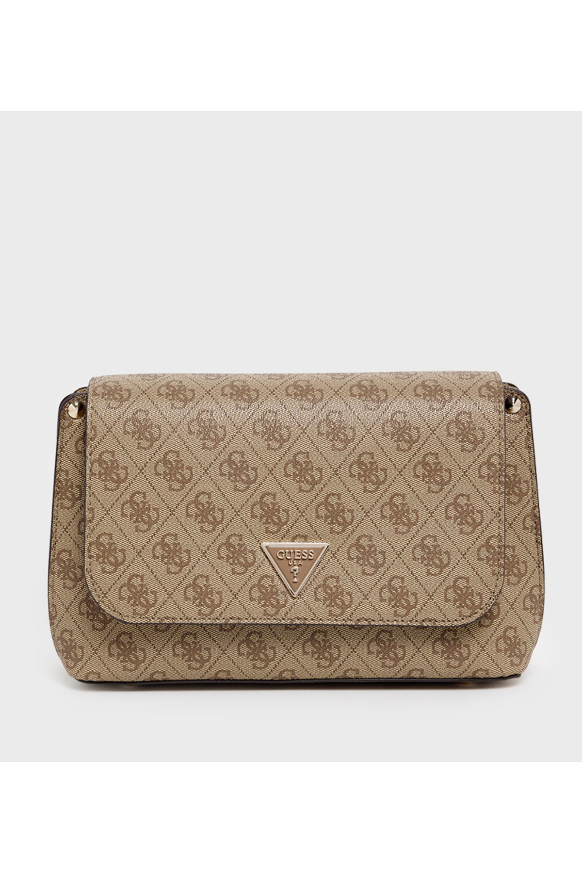 GUESS KADIN MERIDIAN II FLAP CRO HWSG6974200 - Açık Bej/ Kahverengi