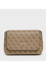 GUESS KADIN MERIDIAN II FLAP CRO HWSG6974200 - Açık Bej/ Kahverengi