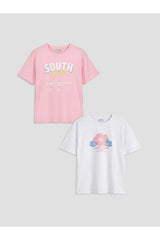 LCW ÇOCUK S6DN69B4 KK.BDY,KSUNSET - Pembe/ Lila