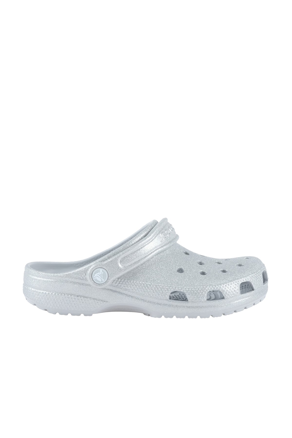 Crocs Classic Glitter Clog Unisex Terlik CR2914 - Simli Gümüş