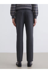 LCW ERKEK W5MT04H8 PNT,MC-HERRINGBRUSHPANT-SET - Antrasit