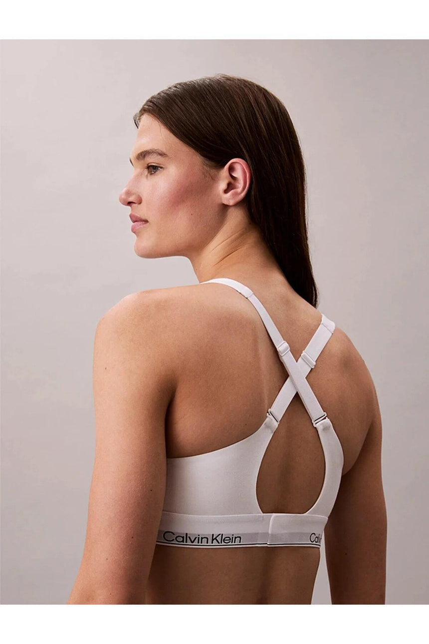 Calvin Klein Kadın LIFT BRALETTE LV00QF8500 - Beyaz