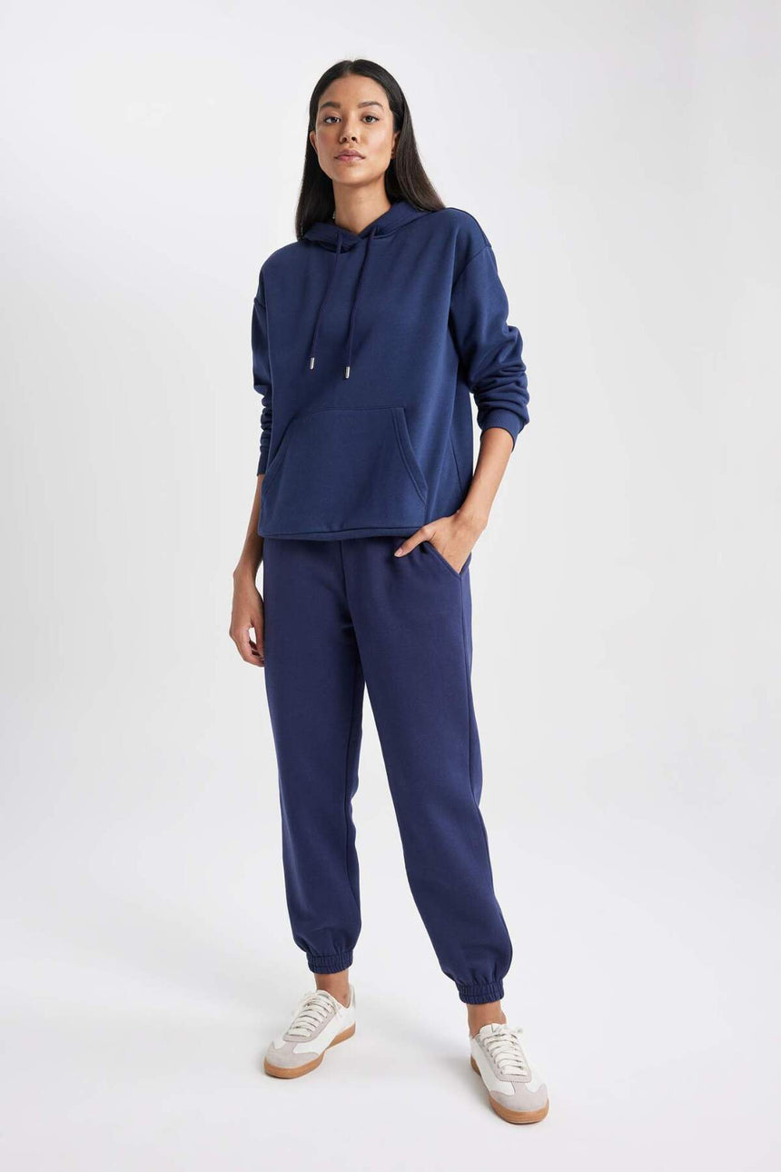 Defacto Kadın Trousers V2700Az - Koyu Lacivert