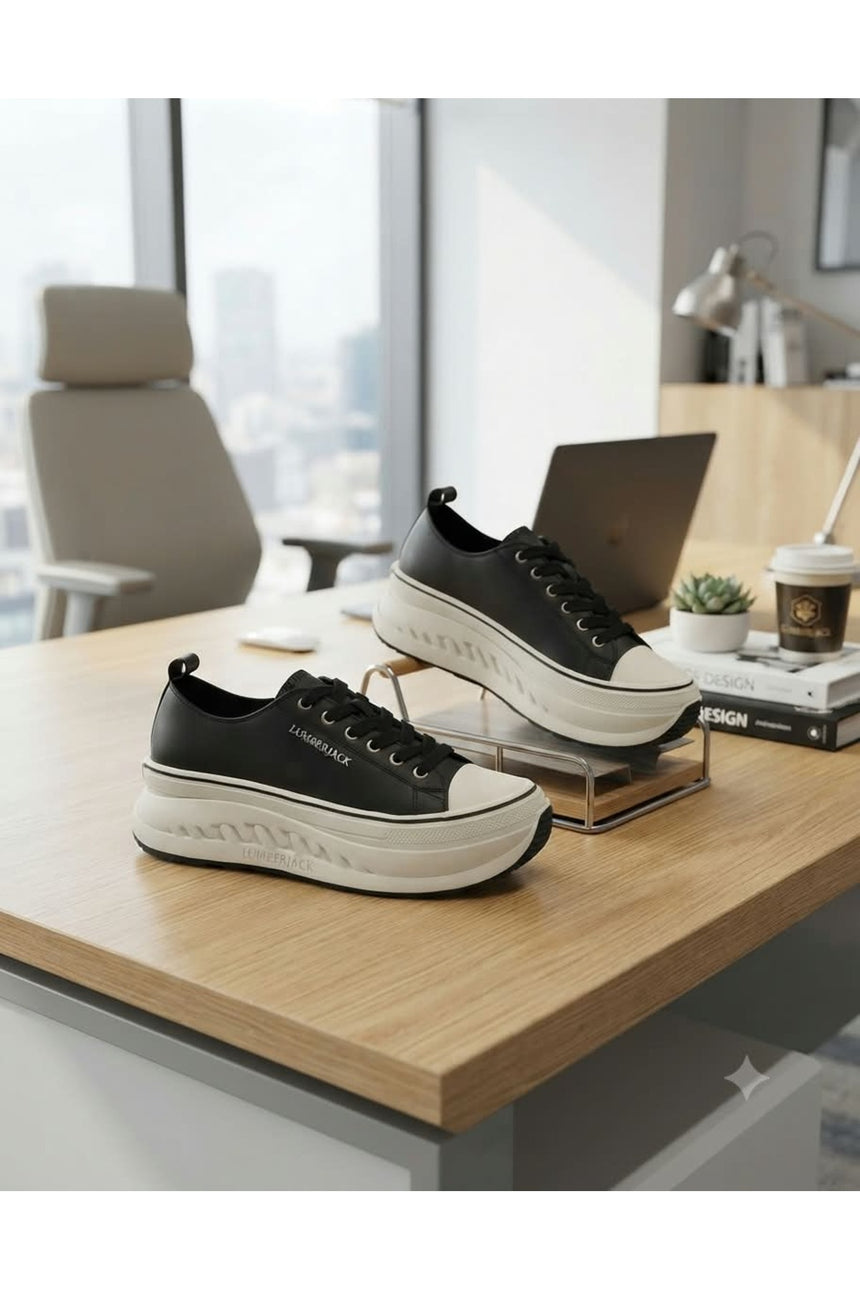 Lumberjack Kadın Novarian Sneaker - Siyah