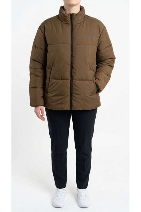 NEW BALANCE NB LIFESTYLE MEN JACKET MNJ3638-BK - Kahverengi
