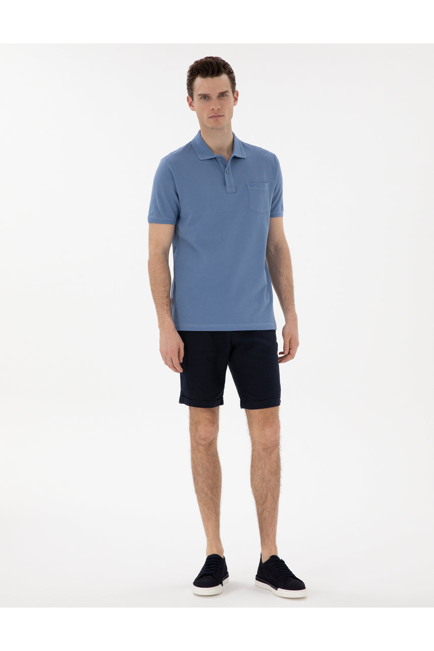 pierre cardin erkek T-SHİRT 2131542 - Mavi