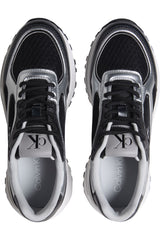 Calvin Klein Kadın HIKE RUNNER LACE UP MESH MIX MET YW0YW02063 - Gri