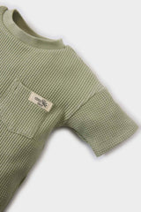 DeFacto C2208A5 Çocuk T-Shirt - Açık Haki Yeşili