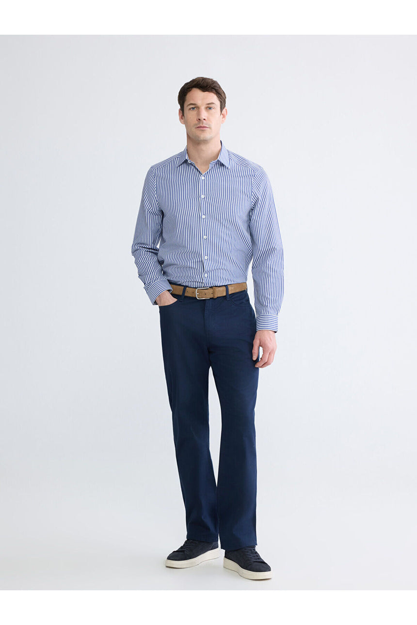 LCW ERKEK S60908R8 UK.GMK,SOYA-SLIM - Koyu Lacivert