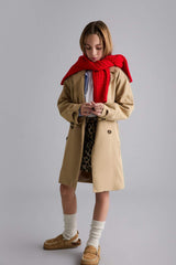 Defacto Çocuk Trenchcoat E7642A8 - Kahverengi