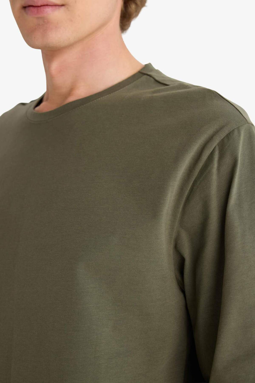 Defacto Erkek Woven Set B2450Ax - Koyu Yeşil
